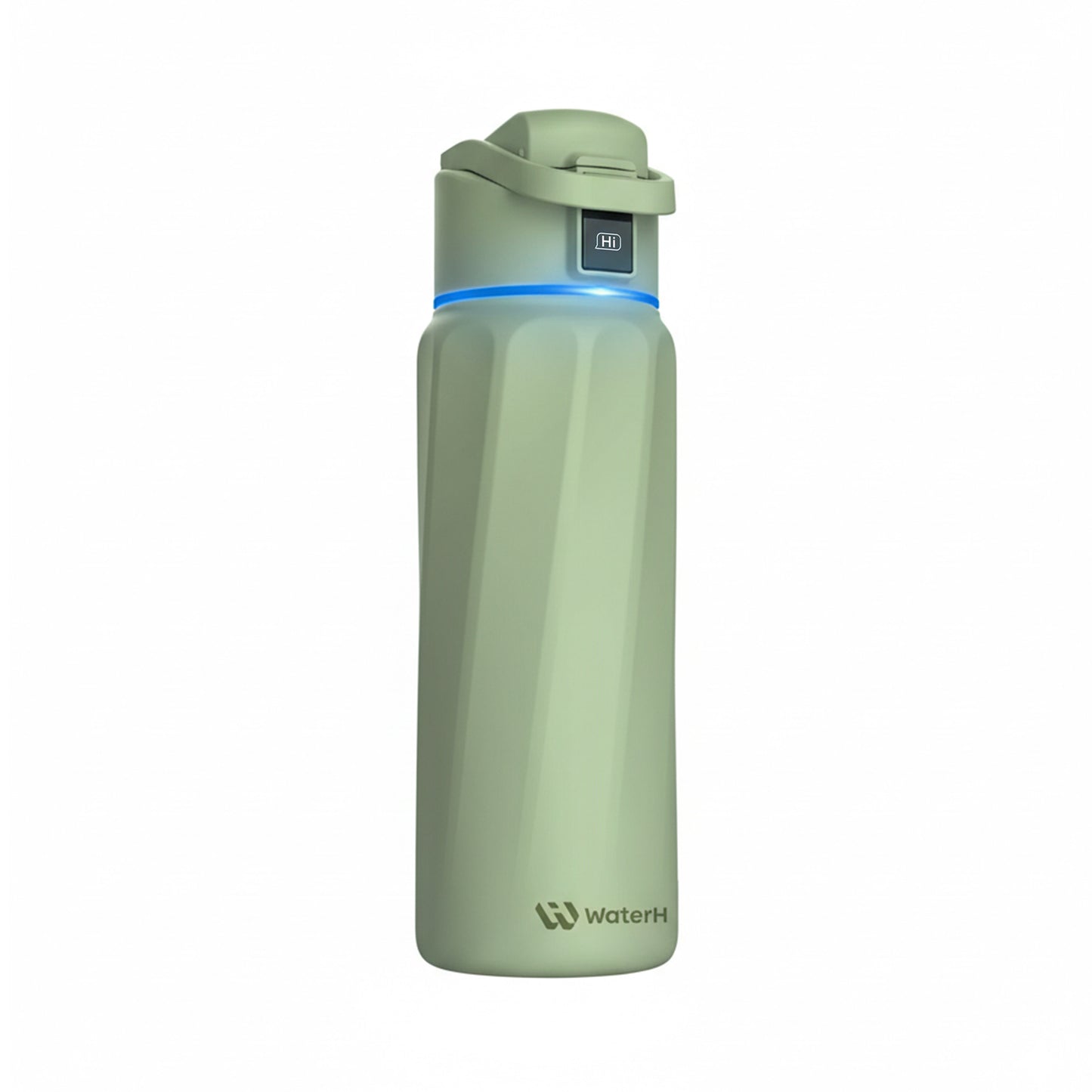 WaterH BOOST Smart Water Bottle (Green 24oz)